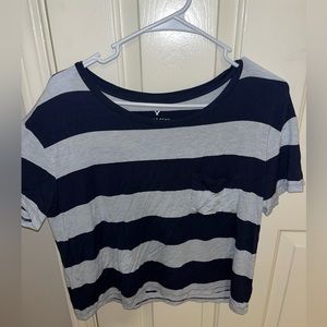 AE Soft and Sexy cropped pocket tee